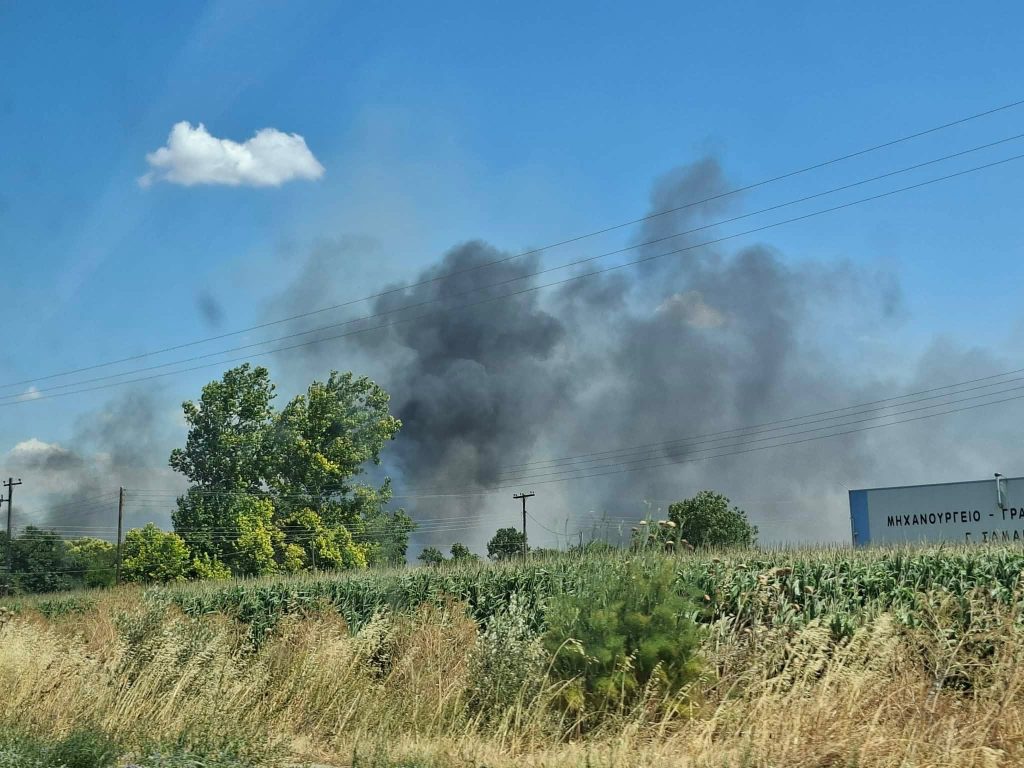 Φωτιές σε Θεσσαλονίκη και Ρόδο, οριοθετήθηκε στην Κέρκυρα