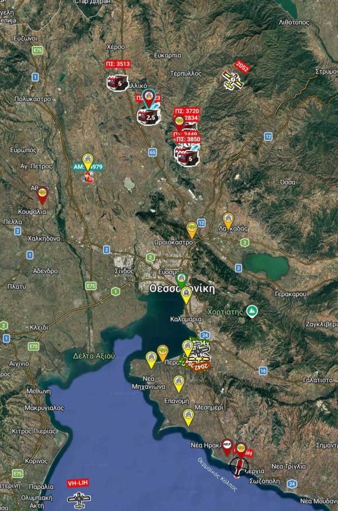 Μπαράζ πυρκαγιών σε όλη τη χώρα: 60 μέτωπα σε ένα 24ωρο, 16 ξέσπασαν ταυτόχρονα στην Κεντρική Μακεδονία
