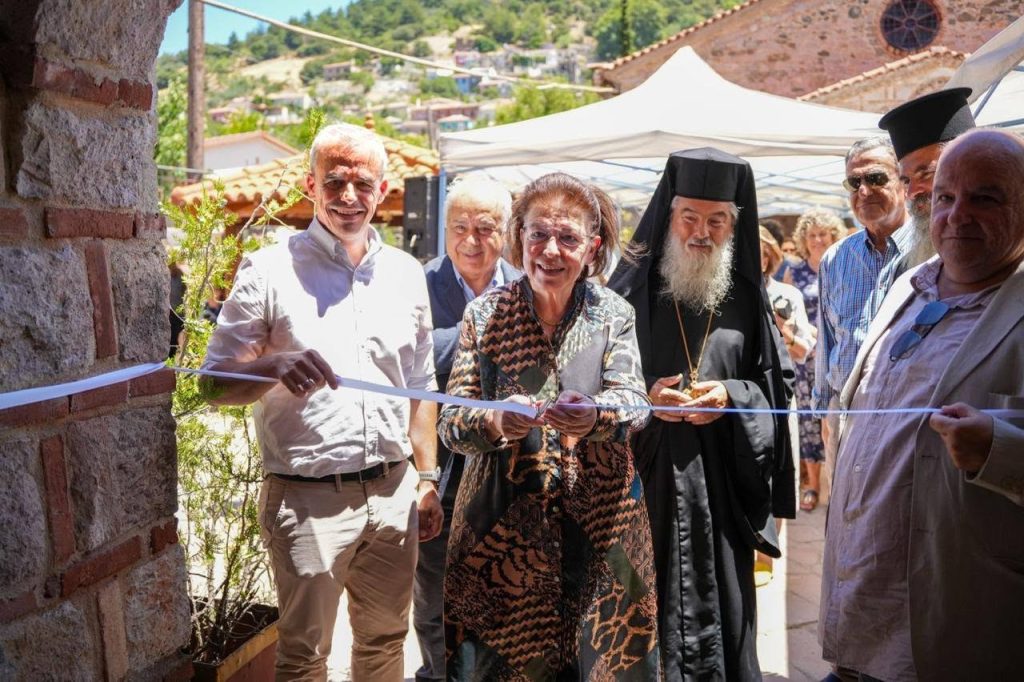 Λίνα Μενδώνη: Με την αναγέννηση του κάστρου αναγεννήθηκε και ο αστικός ιστός της πόλης της Μυτιλήνης