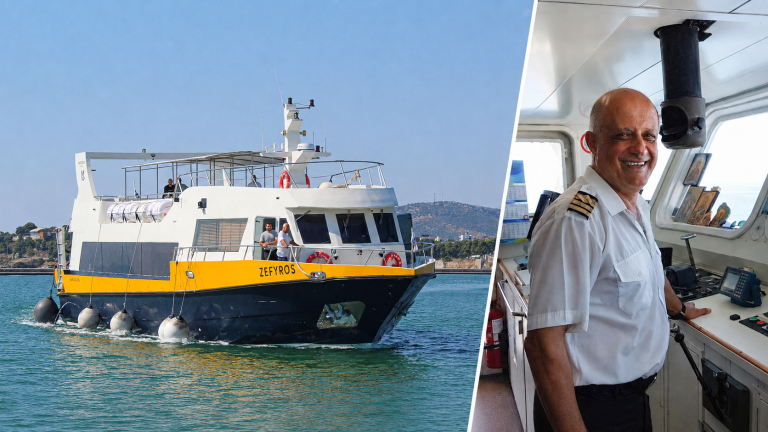 Χωρίς δικαίωμα μεταφοράς επιβατών μεταξύ Σκιάθου και Γλώσσας Σκοπέλου το «Ζέφυρος»