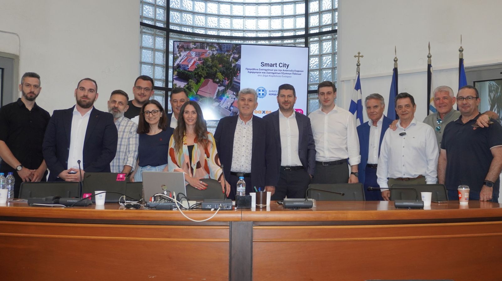 Μετασχηματίζεται σε έξυπνη ψηφιακά πόλη ο Δήμος Κορδελιού-Ευόσμου με την ολοκλήρωση του Smart City