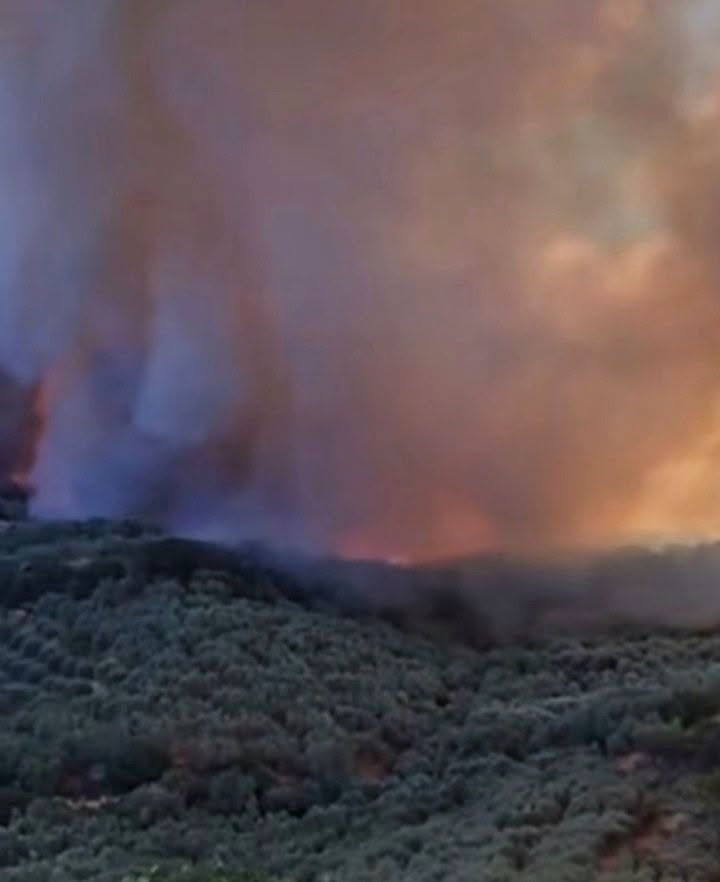 Πυρκαγιά στο Κομπότι Άρτας: Μήνυμα του 112 για απομάκρυνση προς γήπεδο Σελλάδων – Στη μάχη 8 εναέρια μέσα