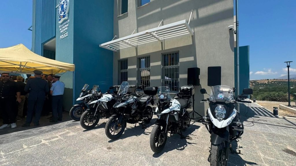 Ηράκλειο: Αυστηρό μήνυμα Χρυσοχοΐδη κατά της εγκληματικότητας στα εγκαίνια της Υποδιεύθυνσης Αστυνομίας Μεσαράς