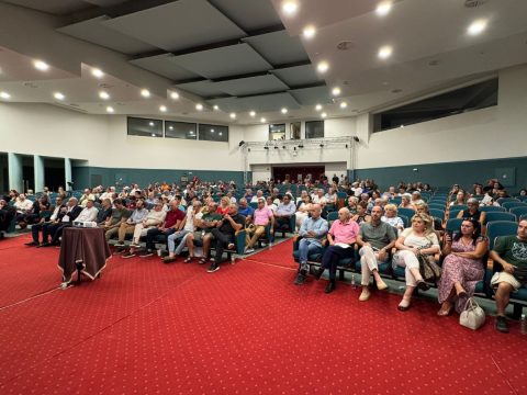 Κιάτο: Πρωτοψάλτη, Πορτοκάλογλου, Νικολοπούλου στα εγκαίνια του Κέντρου Πολιτισμού «Γιάννης Σπανός»