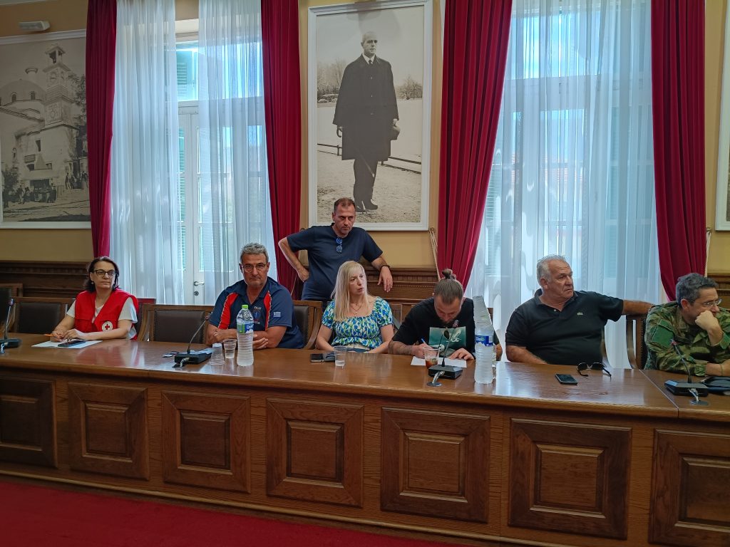 Έκτακτη σύσκεψη του Συντονιστικού Οργάνου Πολιτικής Προστασίας στις Σέρρες για την πρόληψη των πυρκαγιών