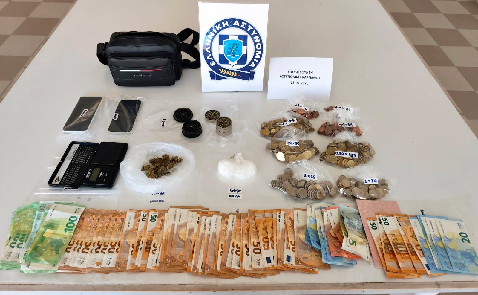 Κάρπαθος: Συνελήφθη 29χρονος για διακίνηση ναρκωτικών Κάρπαθος: Συνελήφθη 29χρονος για διακίνηση ναρκωτικών