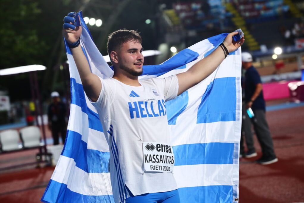 «Ασημένιοι» Αντωνάτου και Κασσαβήτας στο Ευρωπαϊκό Πρωτάθλημα Στίβου Κ18