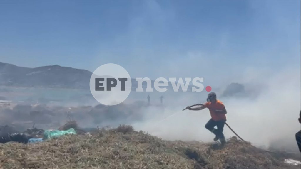 Ιεράπετρα: Πυρκαγιά σε αγροτική περιοχή – Μήνυμα από το 112 για απομάκρυνση των κατοίκων του οικισμού Μπραμιανά