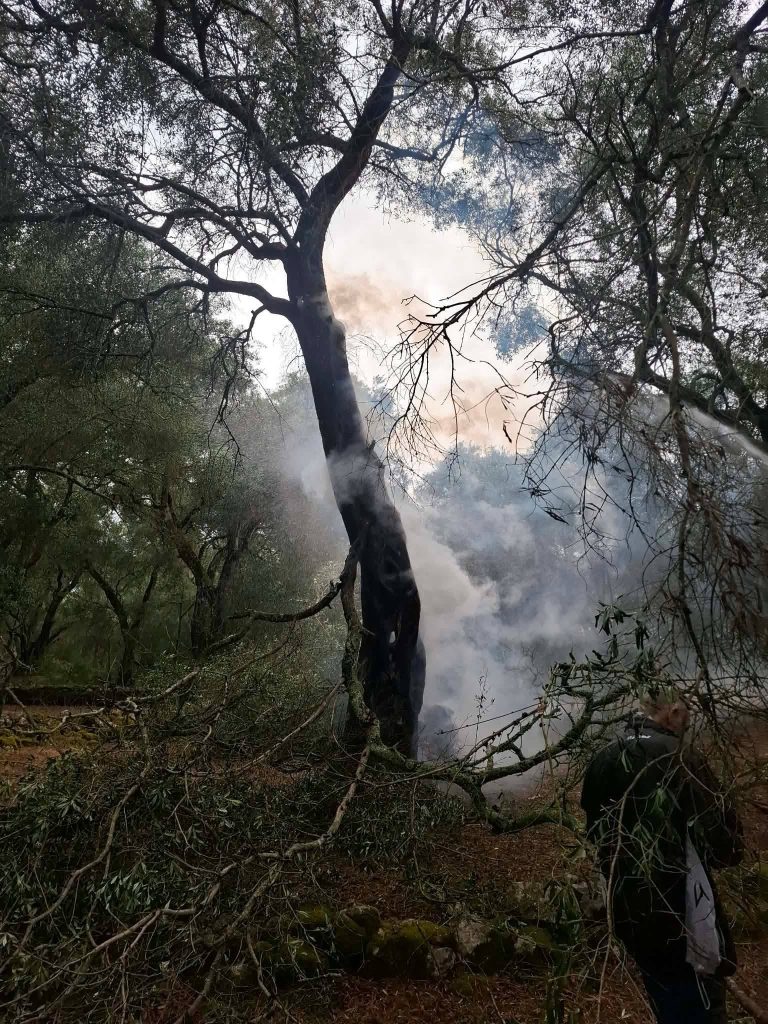 Κέρκυρα: Σοβαρά προβλήματα από το ξαφνικό μπουρίνι