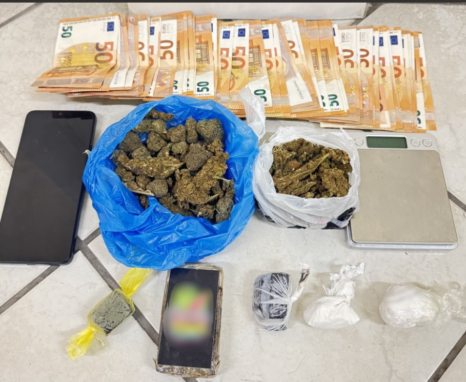 Θεσσαλονίκη: Μία σύλληψη για κατοχή και διακίνηση ναρκωτικών