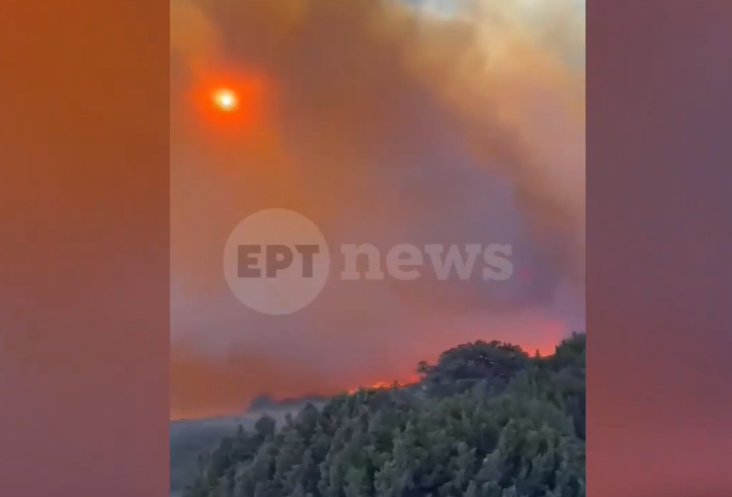 Μάχη με τις συνεχείς αναζοπυρώσεις στην Πάρο –  Σε κατάσταση αυξημένης επιφυλακής το νησί