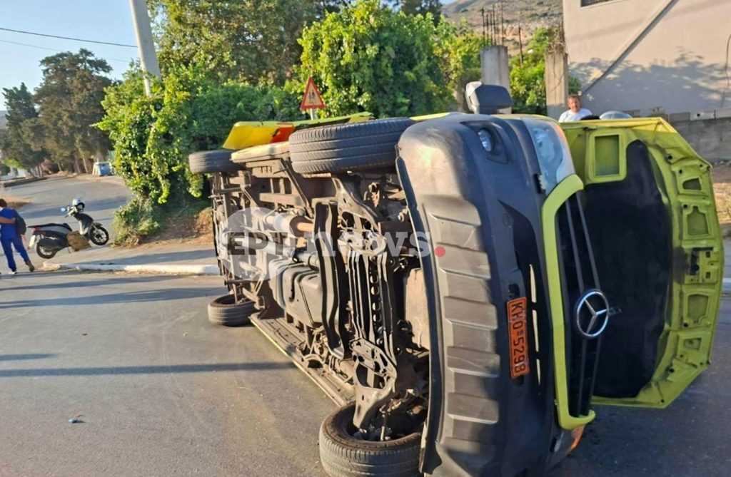 Χανιά: Θανατηφόρο τροχαίο με ασθενοφόρο του ΕΚΑΒ – Νεκρός ο ασθενής, δύο διασώστες τραυματίες