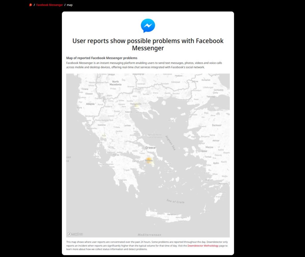 Προβλήματα στις υπηρεσίες της Meta – Εκτός λειτουργίας Facebook, Instagram και Messenger