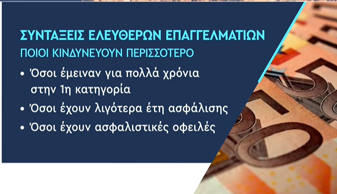 Ελεύθεροι επαγγελματίες: Η «παγίδα» της χαμηλής ασφαλιστικής κατηγορίας – Τι σύνταξη χτίζουν