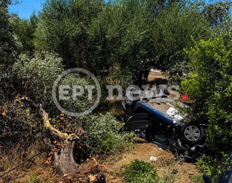 Αυτοκίνητο εξετράπη της πορείας του στην Ελαία Τριφυλίας – Απεγκλωβίστηκε ηλικιωμένη
