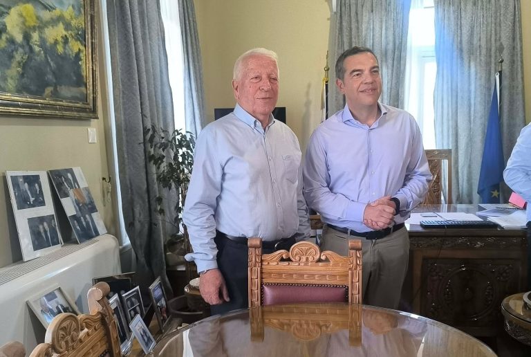 Στη Λέσβο ο Αλέξης Τσίπρας: “Ήρθαμε να ακούσουμε τα προβλήματα και να διεκδικήσουμε λύσεις”