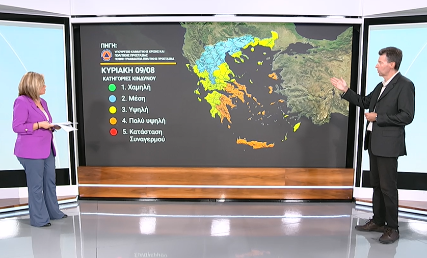 Ισχυρό μελτέμι έως οκτώ μποφόρ σήμερα και αύριο – Σε ποιες περιοχές χρειάζεται ιδιαίτερη προσοχή