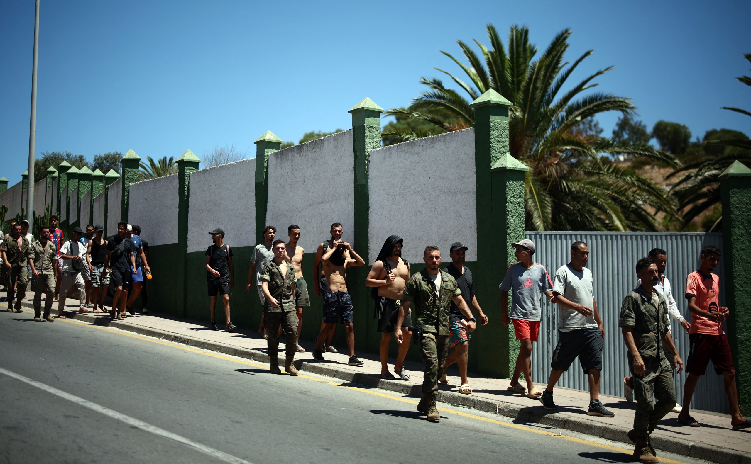 SPAIN-MOROCCO-MIGRATION-CEUTA Πηγή όξυνσης το μεταναστευτικό για τις σχέσεις Ισπανίας και Ιταλίας