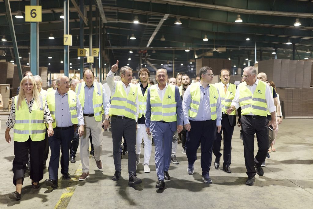 Μητσοτάκης: Πολιτική μας η στήριξη της μεταποίησης, της καινοτομίας και της εξωστρέφειας που δημιουργούν καλοπληρωμένες θέσεις εργασίας