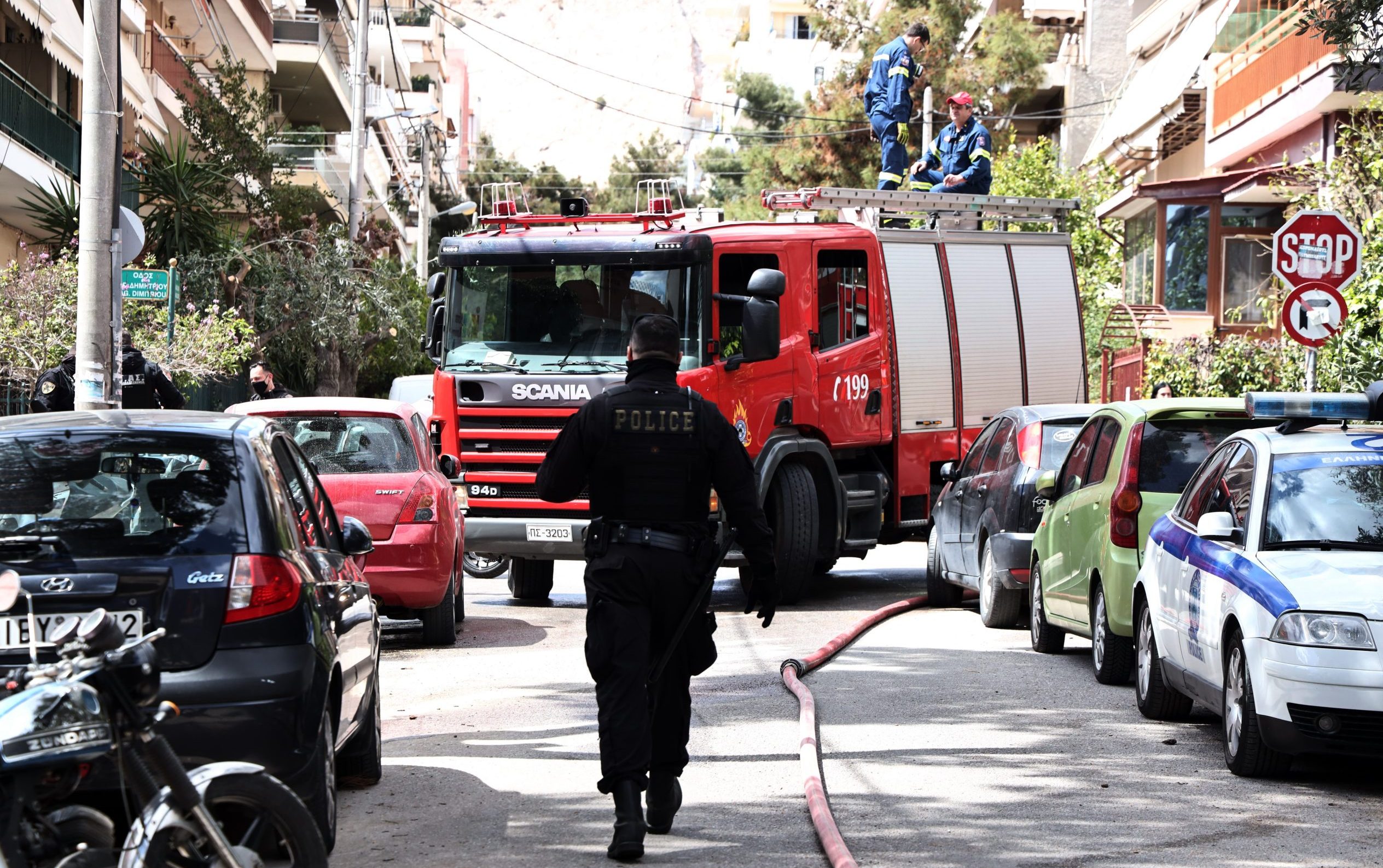 Πυρκαγιά σε διαμέρισμα στην Πετρούπολη