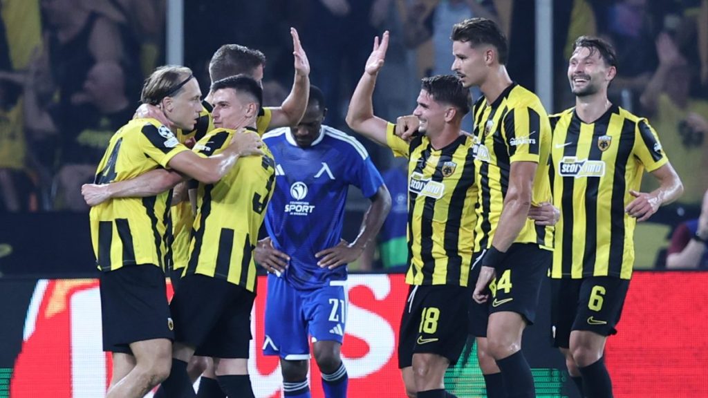Η ΑΕΚ ισοπέδωσε τη Λέφσκι 4-0 και προκρίθηκε στη League Phase του Champions League  ​