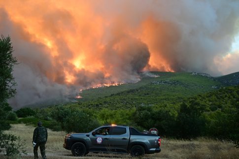 Η χαρτογράφηση των καμένων εκτάσεων σε Αττική και Βοιωτία – Δορυφορικές εικόνες αποτυπώνουν το μέγεθος της καταστροφής