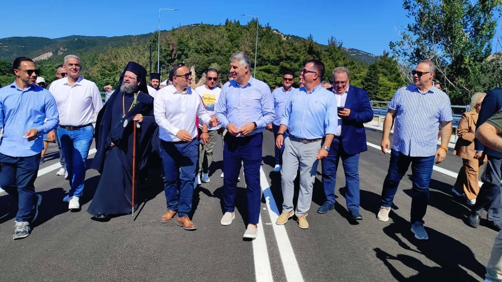 Παραδόθηκε στην κυκλοφορία η νέα γέφυρα Κομψάτου στον Ίασμο Ροδόπης