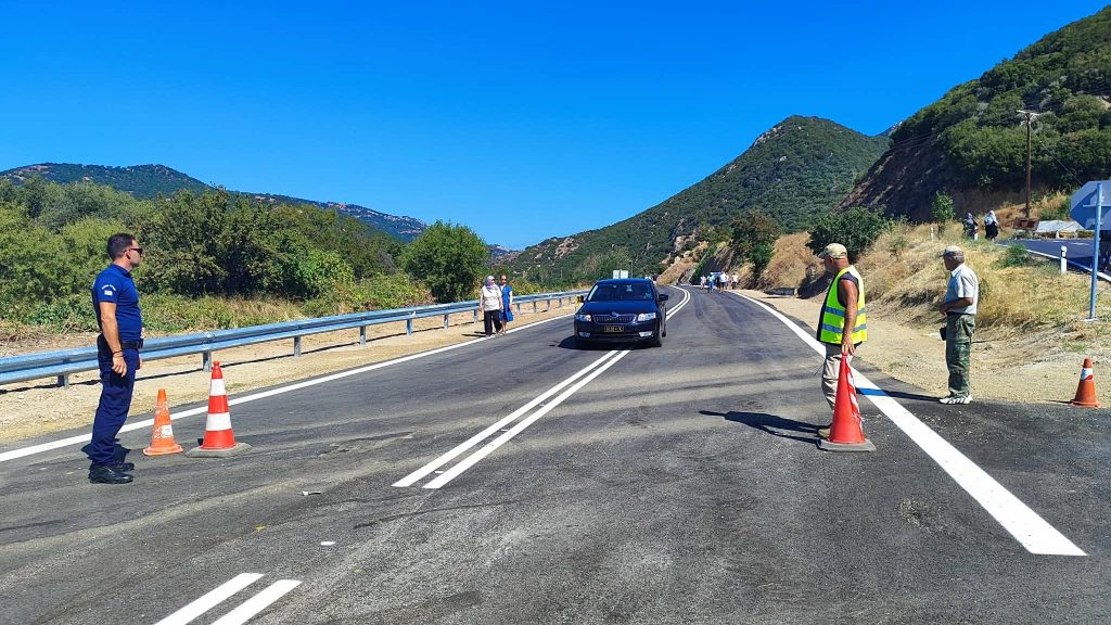 Παραδόθηκε στην κυκλοφορία η νέα γέφυρα Κομψάτου στον Ίασμο Ροδόπης