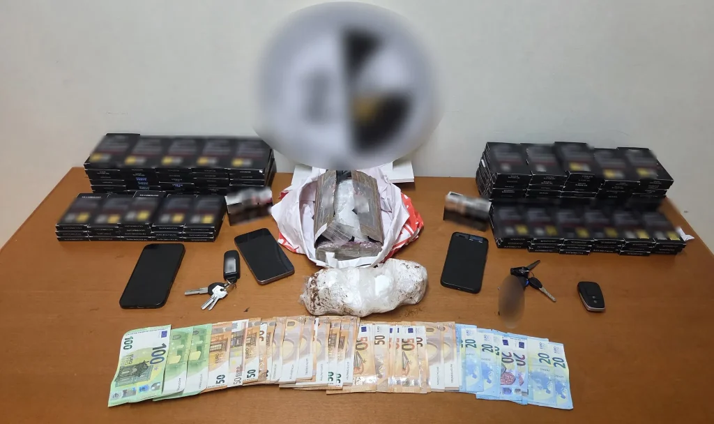 Ηράκλειο: Κατασχέθηκαν 1,8 κιλά κοκαΐνης και χιλιάδες αναβολικά – Τρεις συλλήψεις