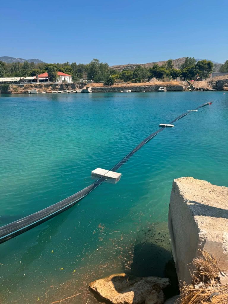 Προχωρά το έργο του αγωγού αποχέτευσης Σαρωνικού Κόλπου