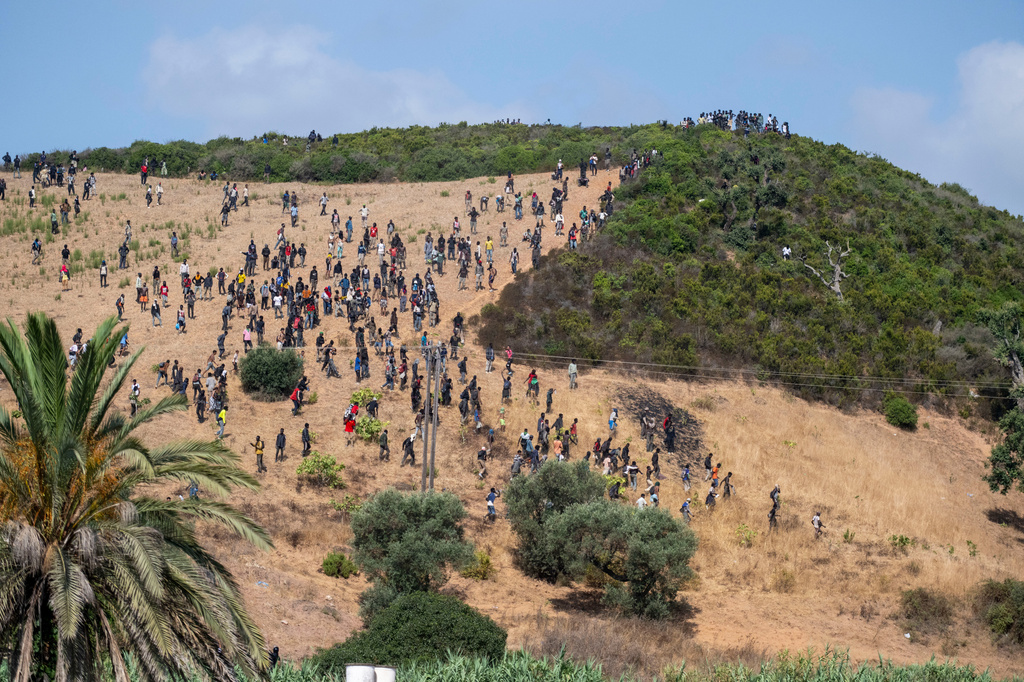 Μαρόκο: Συνελήφθησαν 111 μετανάστες που κατευθύνονταν προς τον ισπανικό θύλακα της Θέουτα