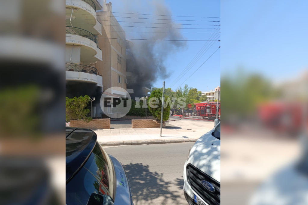 Ελληνικό: Φωτιά σε υπόγειο γκαράζ πολυκατοικίας, απομακρύνθηκαν οι ένοικοι