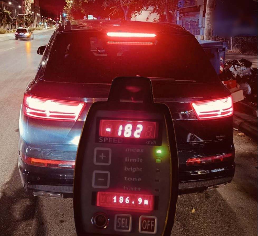 Θεσσαλονίκη: Έτρεχε με 182 χλμ στην ΠΑΘΕ- Σύλληψη 27χρονου