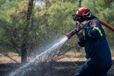 Φωτιά στον Άγιο Λαυρέντιο Πηλίου – Σηκώθηκαν τρία αεροσκάφη