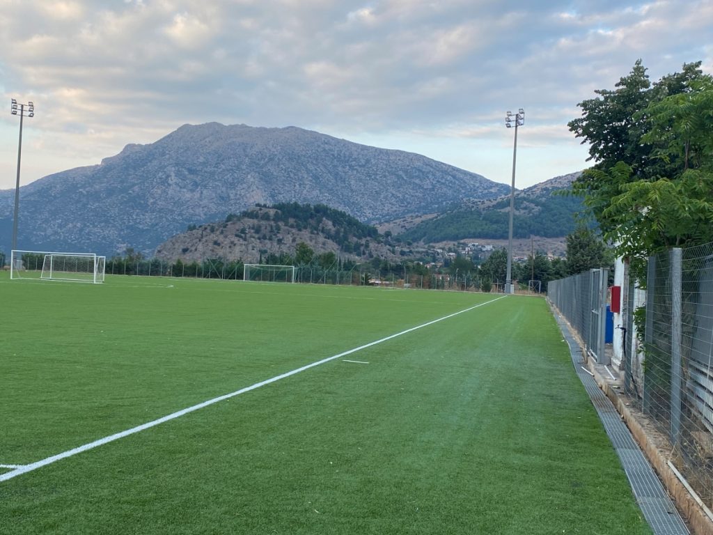 «Φωτίστηκε» το ενωσιακό γήπεδο ποδοσφαίρου της Νεστάνης Αρκαδίας