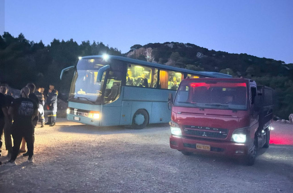 Η επόμενη ημέρα της μεγάλης πυρκαγιάς για την Σκύρο