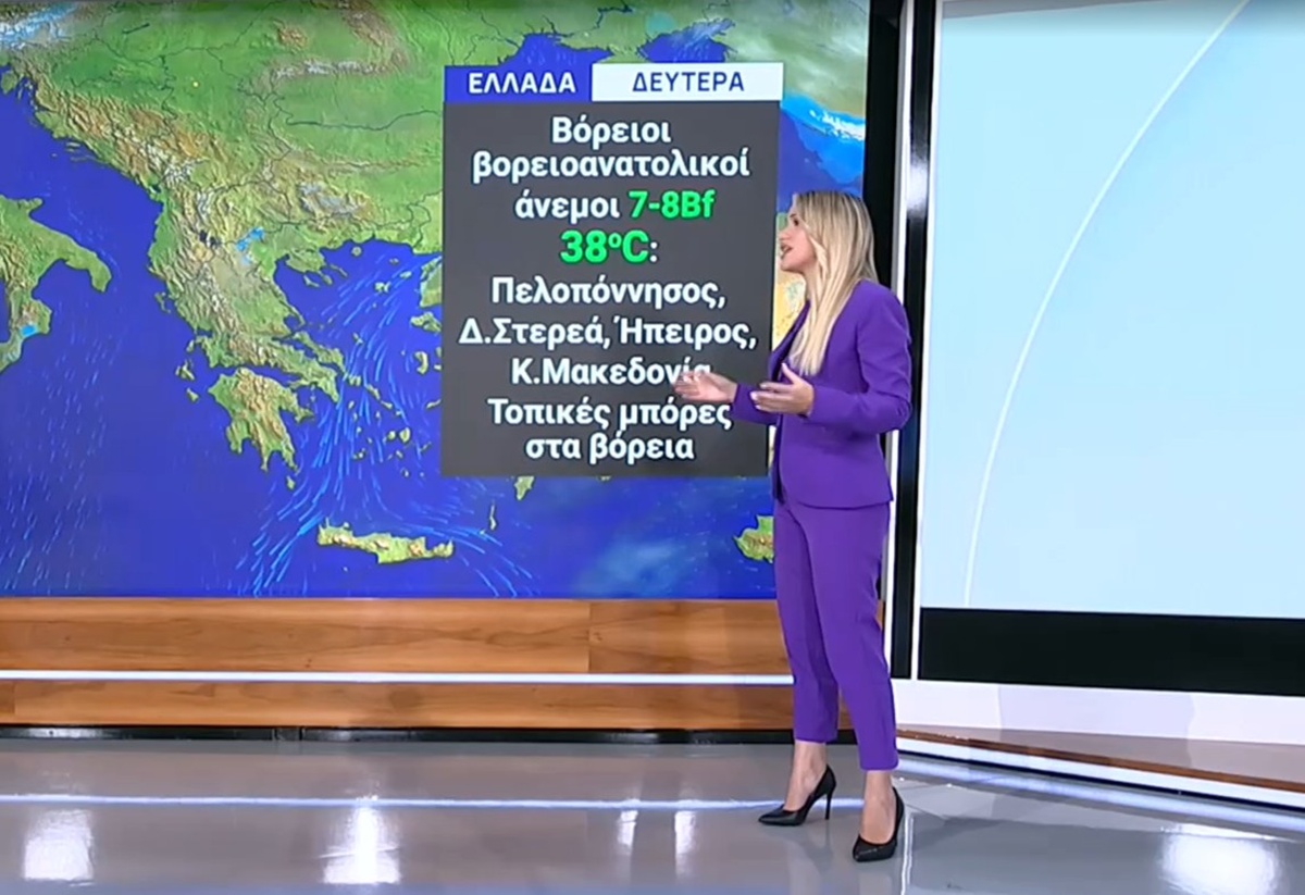 Καιρός: Επικίνδυνο «κοκτέιλ» η ζέστη, η ξηρασία και τα μελτέμια που ενισχύονται – Πρόγνωση από τη Όλγα Παπαβγούλη