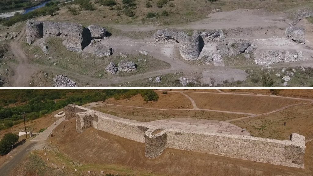Η Λίνα Μενδώνη απέδωσε το αποκατεστημένο Κάστρο των Μογλενών, στην τοπική κοινωνία και στους επισκέπτες της Πέλλας