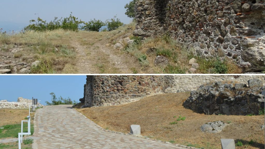 Η Λίνα Μενδώνη απέδωσε το αποκατεστημένο Κάστρο των Μογλενών, στην τοπική κοινωνία και στους επισκέπτες της Πέλλας