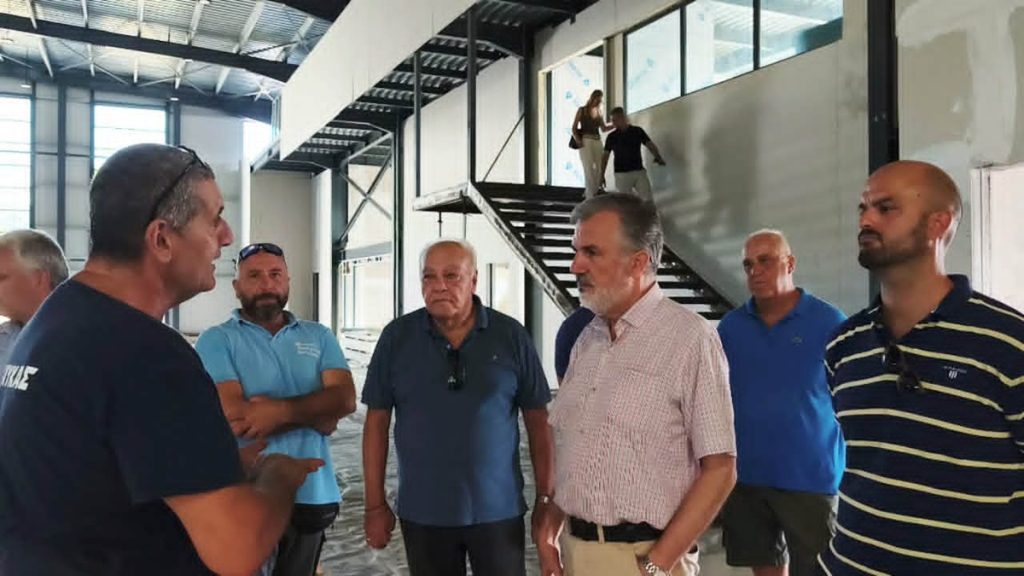Κέρκυρα: Σε εξέλιξη η κατασκευή του νέου Κλειστού Προπονητηρίου στις Αλυκές – Έχει ολοκληρωθεί το 65% του έργου