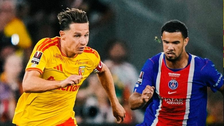 H Λανς με 10 παίκτες λύγισε 1-0 την Παρί και κατέκτησε το πρώτο της Super Cup Γαλλίας