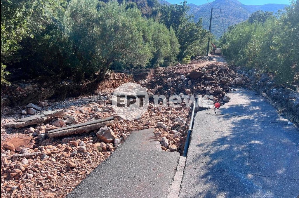Μάνη: Εικόνες καταστροφής μετά τις πλημμύρες – Πάνω από 100 αυτοκίνητα εγκλωβίστηκαν στο Οίτυλο