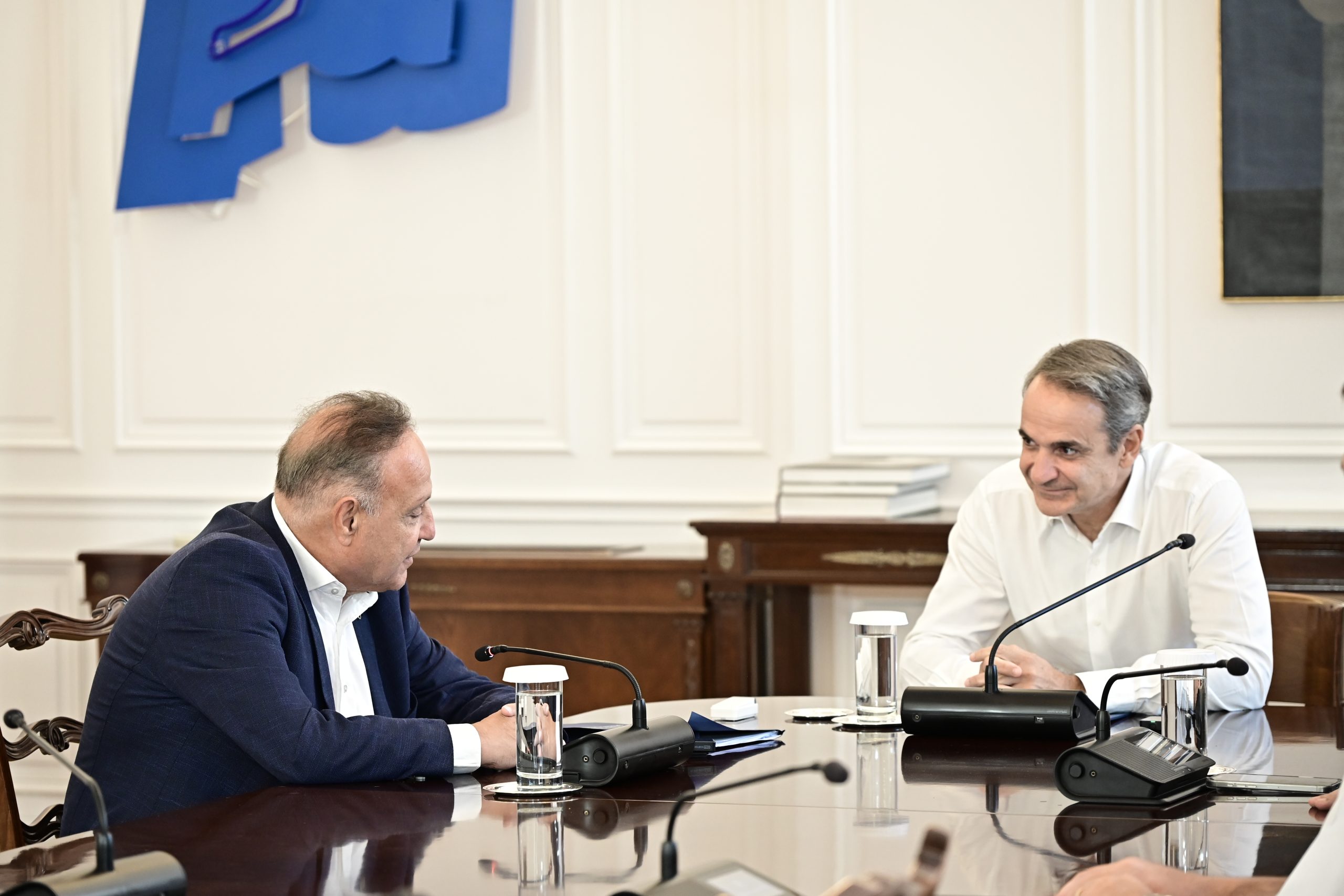 Συνάντηση του Πρωθυπουργού με τον δήμαρχο Θεσσαλονίκης: «Θα έχουμε μία καινούργια ΔΕΘ το 2030 και έναν πολύ μεγάλο χώρο πρασίνου»