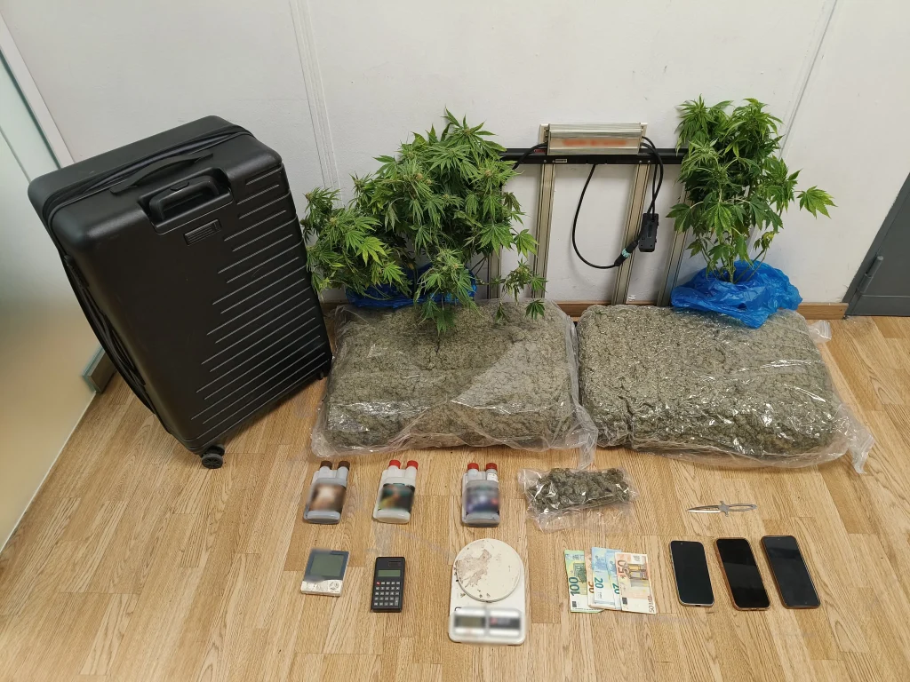 Τρεις συλλήψεις για ναρκωτικά – Κατασχέθηκαν 18 κιλά skunk και εντοπίστηκε εργαστήριο κάνναβης