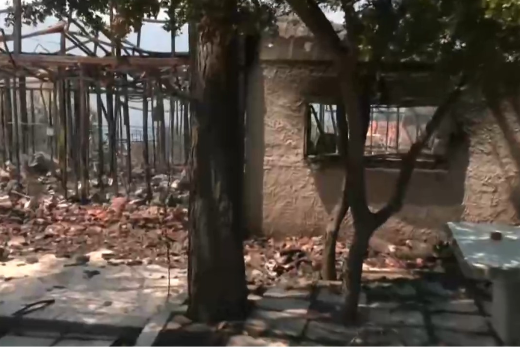 Στις φλόγες το Πόρτο Γερμενό: Oι άνεμοι οδηγούν τη φωτιά προς Κιθαιρώνα και Ψάθα – Καίγονται σπίτια, μήνυμα 112 για εκκένωση προς τα Βίλια