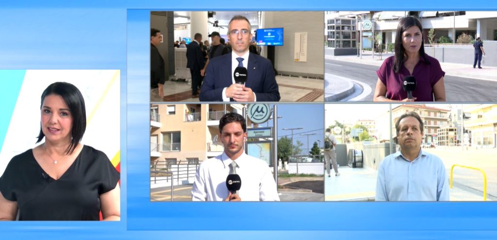 ΕΡΤ3: Πεντάωρος τηλεοπτικός μαραθώνιος για την πρώτη ημέρα του Μετρό Καλαμαριάς