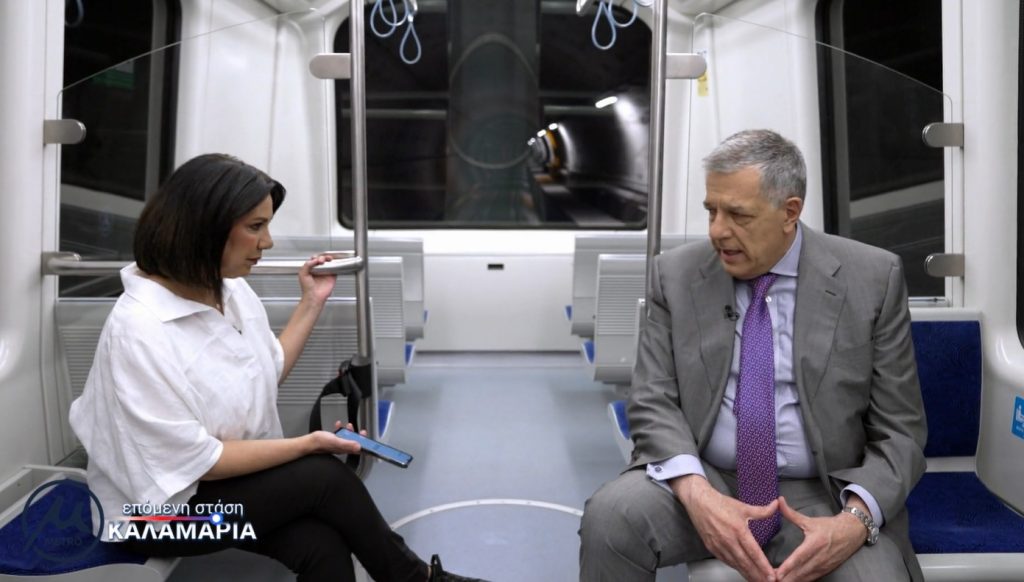 Ταχιάος στην ΕΡΤ3 για την επέκταση του Μετρό: Η Καλαμαριά, η διάνοιξη της Πόντου και το επόμενο βήμα