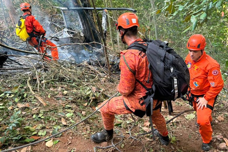 Βραζιλία: Συντριβή ελικοπτέρου στο Ρίο ντε Τζανέιρο – Tέσσερις νεκροί