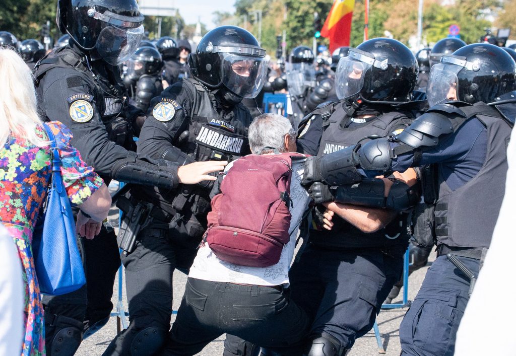 Ρουμανία: Επεισόδια σε διαδήλωση αγροτών στο Βουκουρέστι