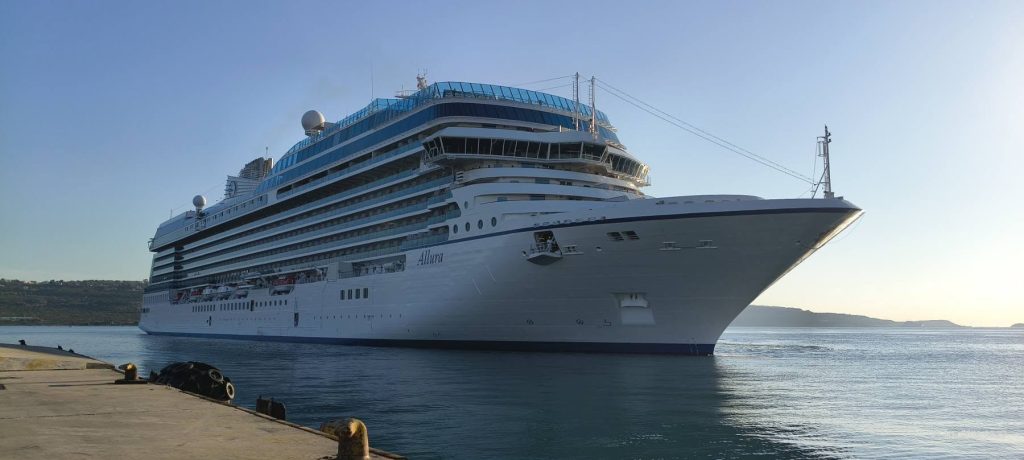 Χανιά: Δύο κρουαζιερόπλοια στη Σούδα με πάνω από 4.000 επισκέπτες